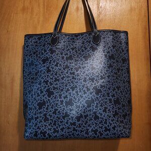 Tous Large Navy Canvas Kaos Mini Shopping Bag
